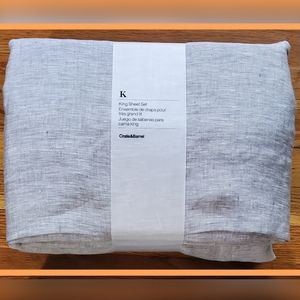 🚫SOLD🚫 Crate & Barrel King Sheet Set